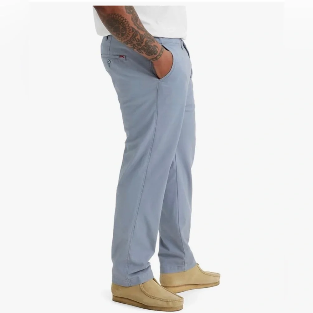 Levi's XX Men's Kano Blue Chino Standard Tapered Chino Pants Size 36X38 new‎